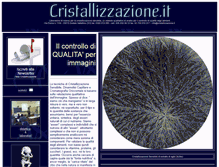 Tablet Screenshot of cristallizzazione.it